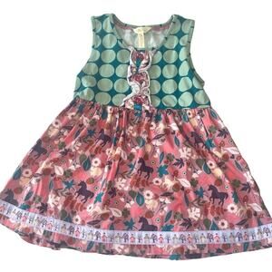 🌟3‎ for $35🌟 Matilda Jane Always Be A Unicorn Sarah Tunic Girls Top Size 10